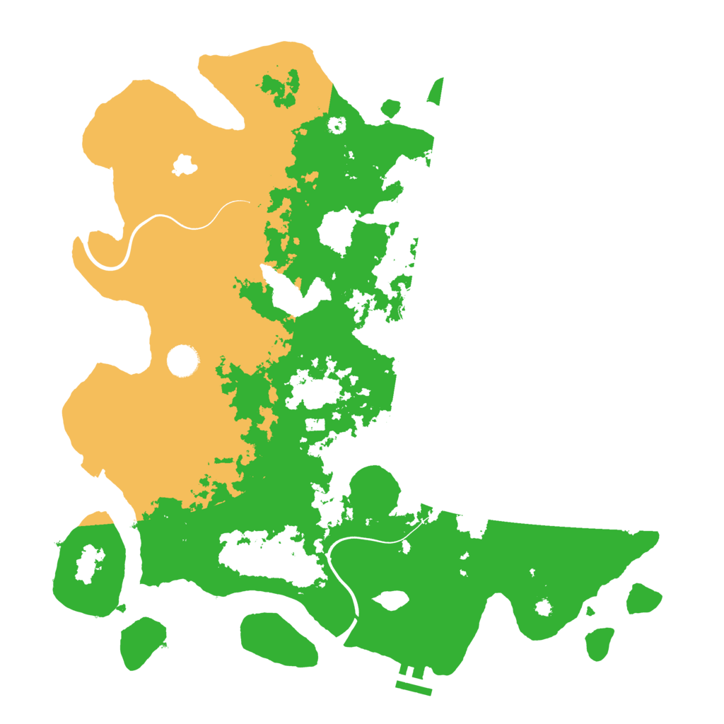 Biome Rust Map: Procedural Map, Size: 4000, Seed: 1535172629