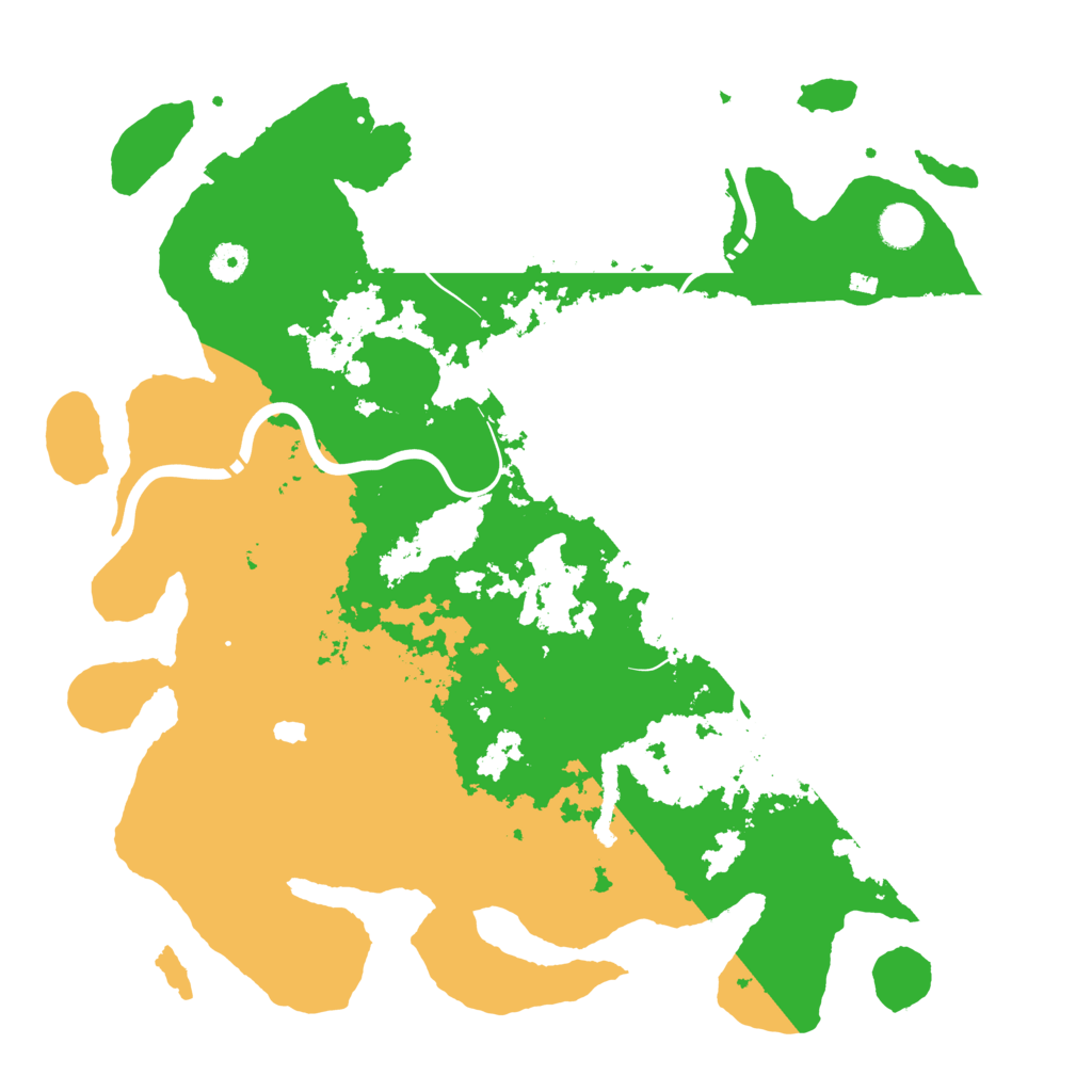 Biome Rust Map: Procedural Map, Size: 4250, Seed: 160373498