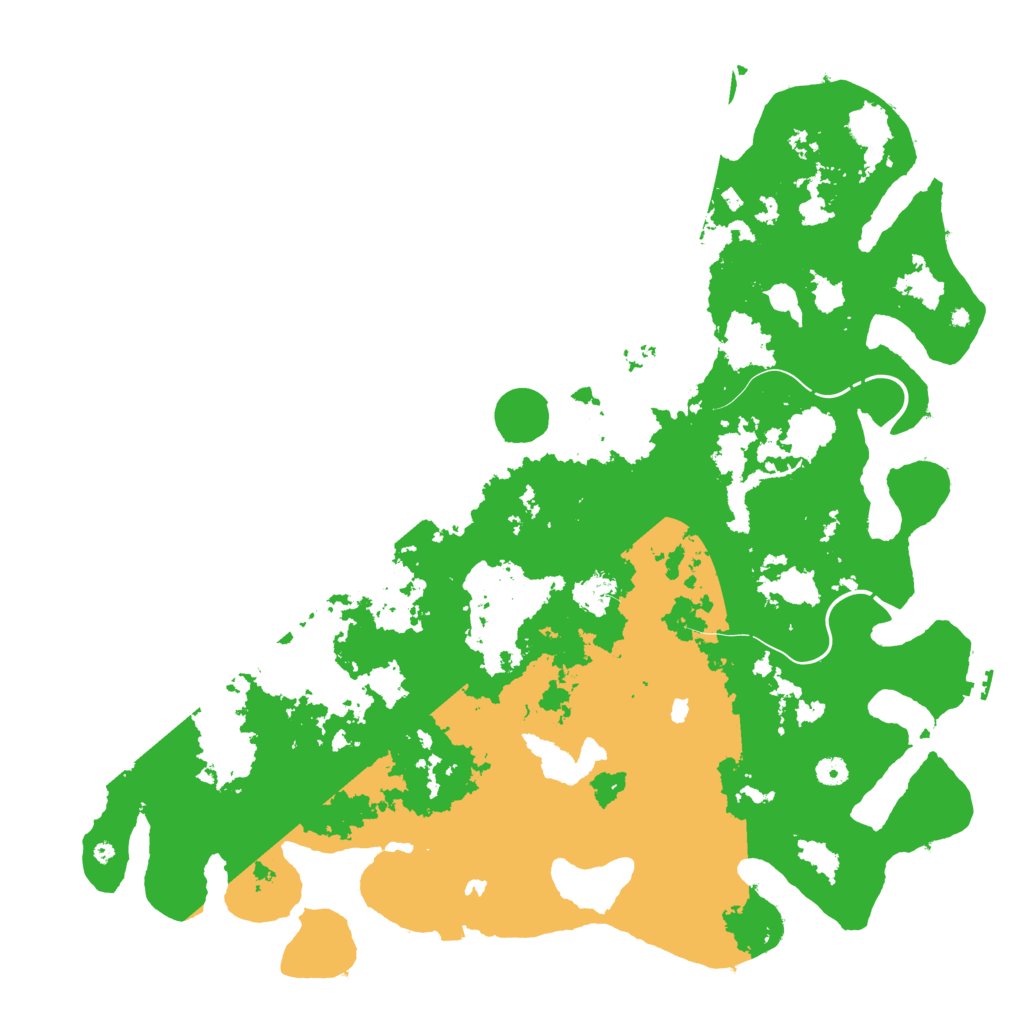 Biome Rust Map: Procedural Map, Size: 5000, Seed: 495698365