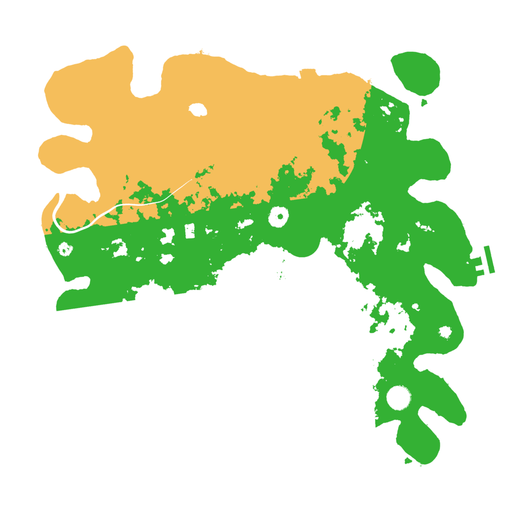 Biome Rust Map: Procedural Map, Size: 3750, Seed: 921295280