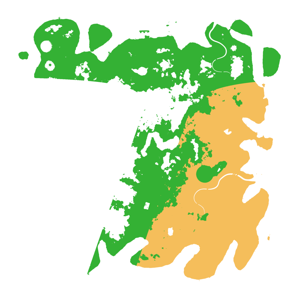 Biome Rust Map: Procedural Map, Size: 4500, Seed: 363307171