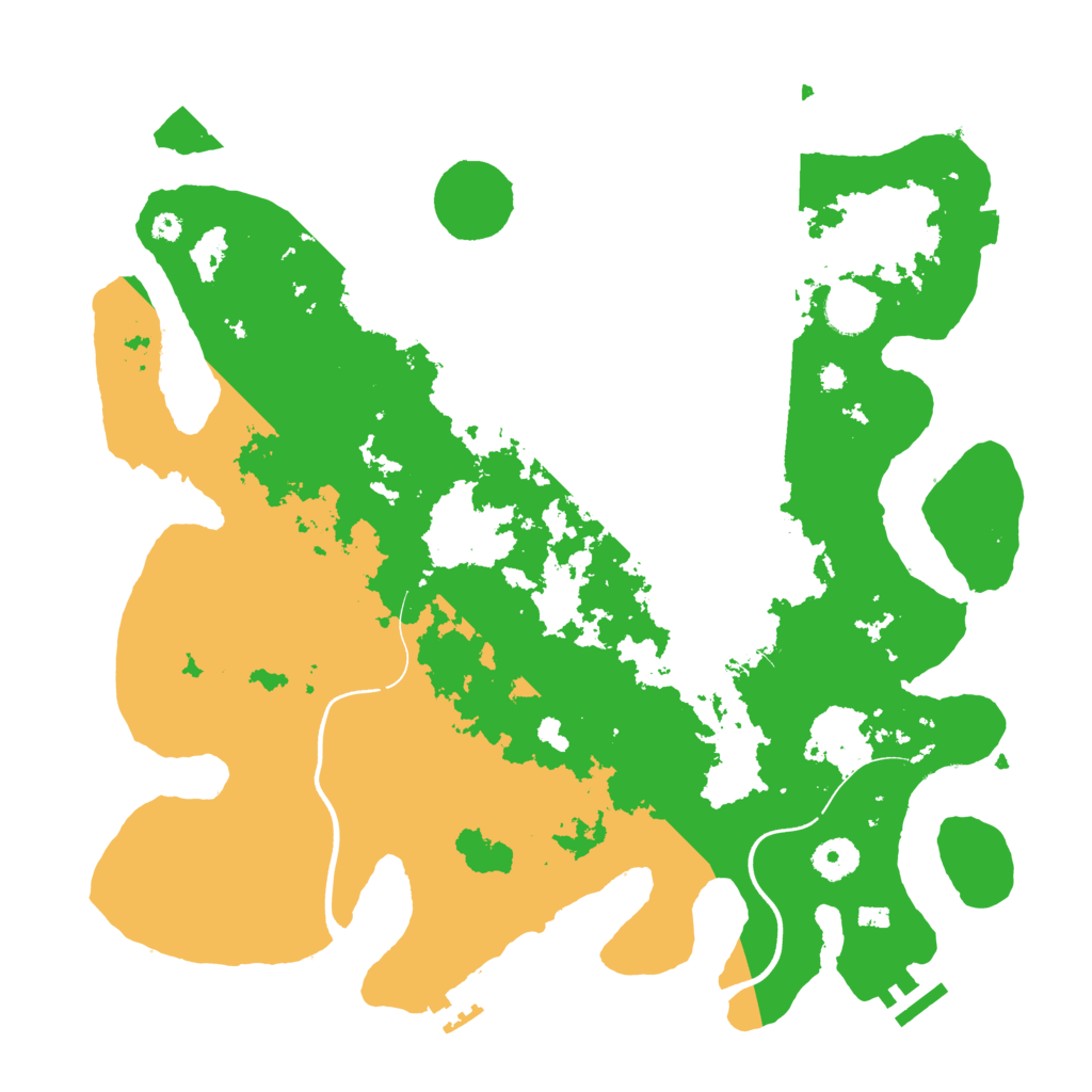 Biome Rust Map: Procedural Map, Size: 3750, Seed: 1145499775