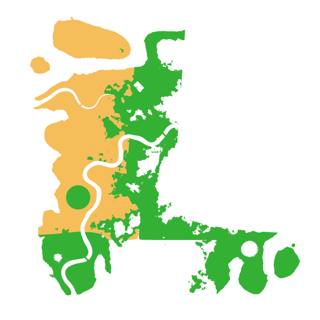 Biome Rust Map: Procedural Map, Size: 3500, Seed: 1480306637