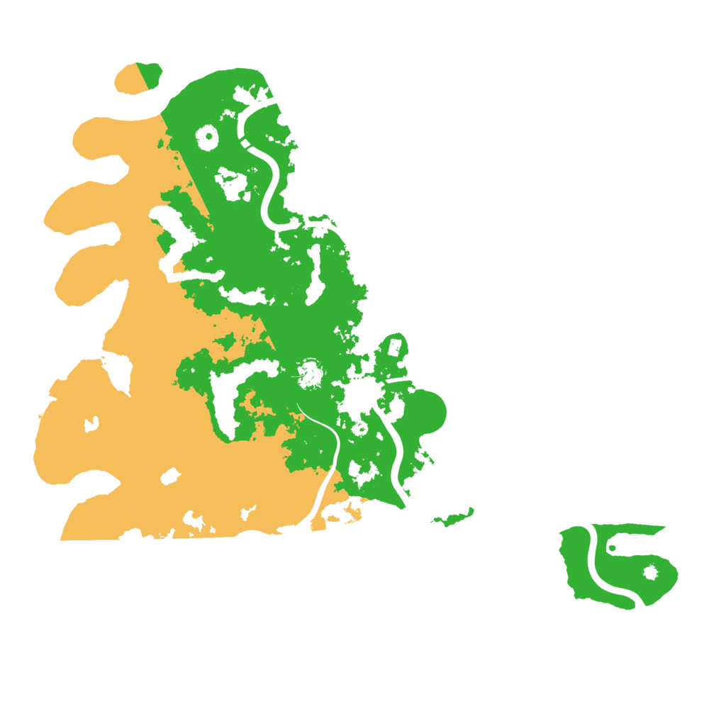 Biome Rust Map: Procedural Map, Size: 4500, Seed: 362116349