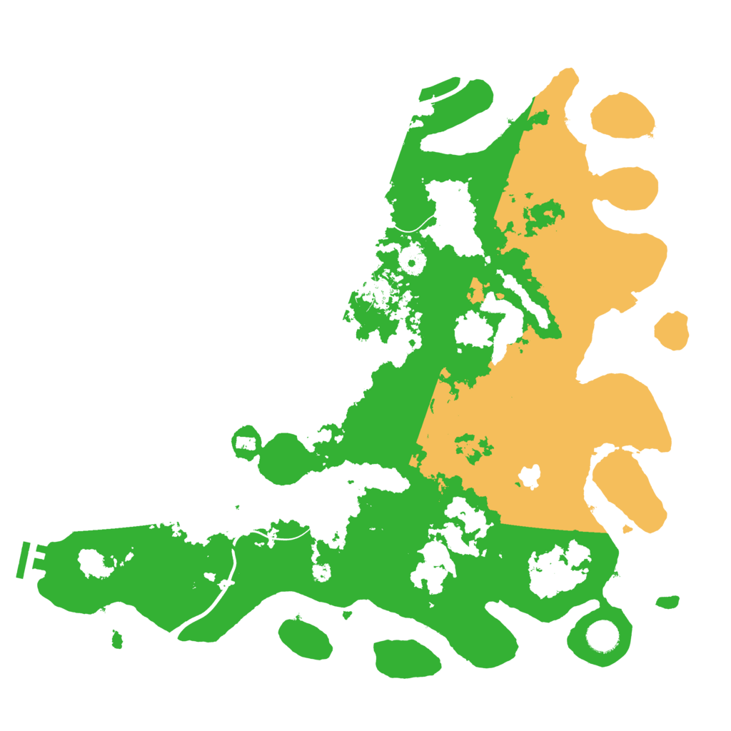 Biome Rust Map: Procedural Map, Size: 4000, Seed: 458563159