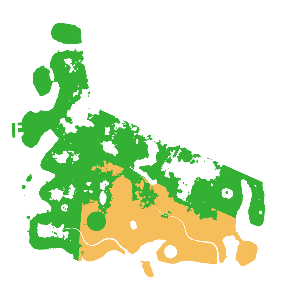 Biome Rust Map: Procedural Map, Size: 4000, Seed: 1225339457