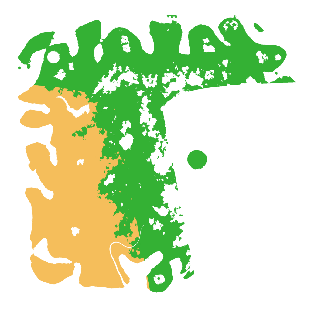 Biome Rust Map: Procedural Map, Size: 4500, Seed: 799450049