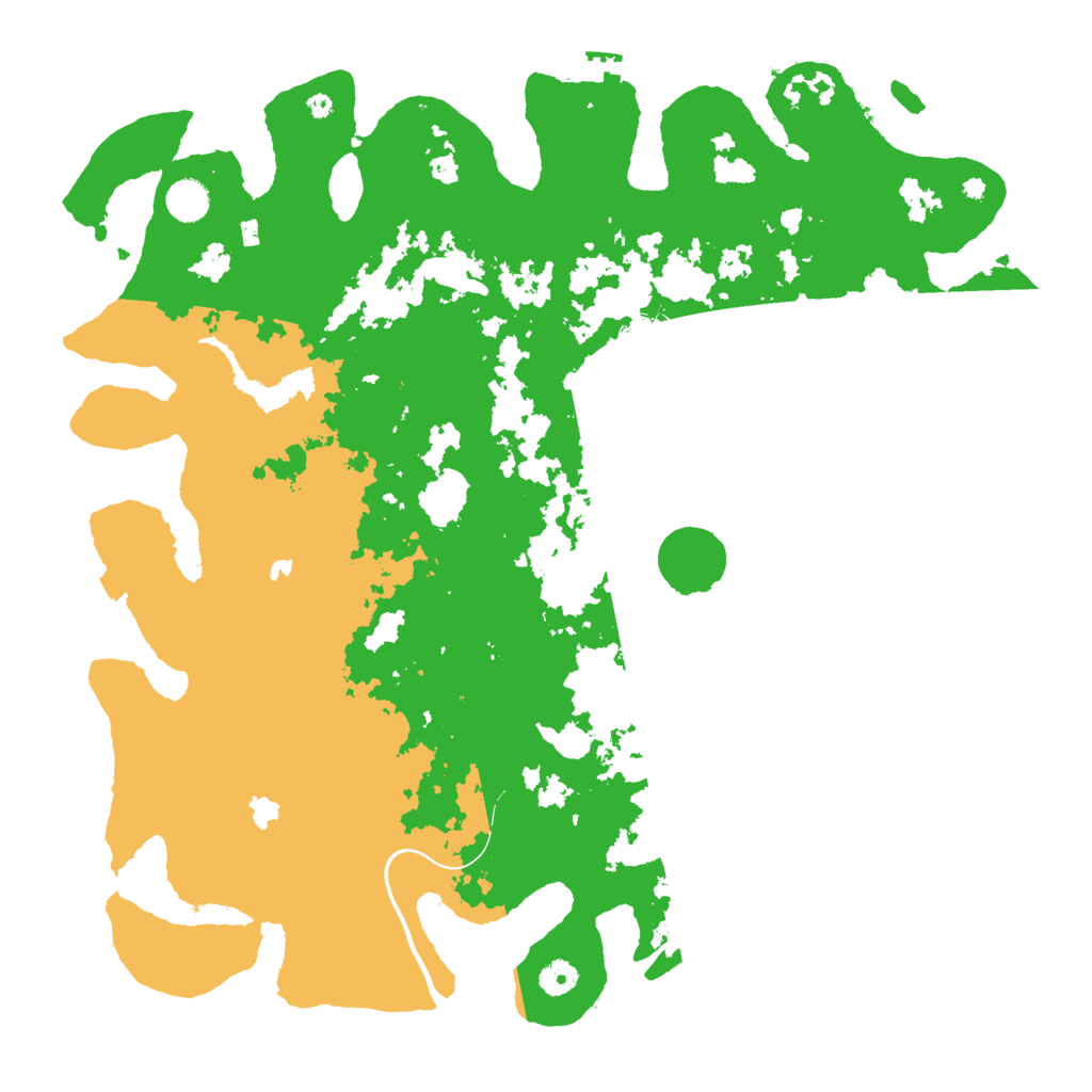 Biome Rust Map: Procedural Map, Size: 4500, Seed: 799450049