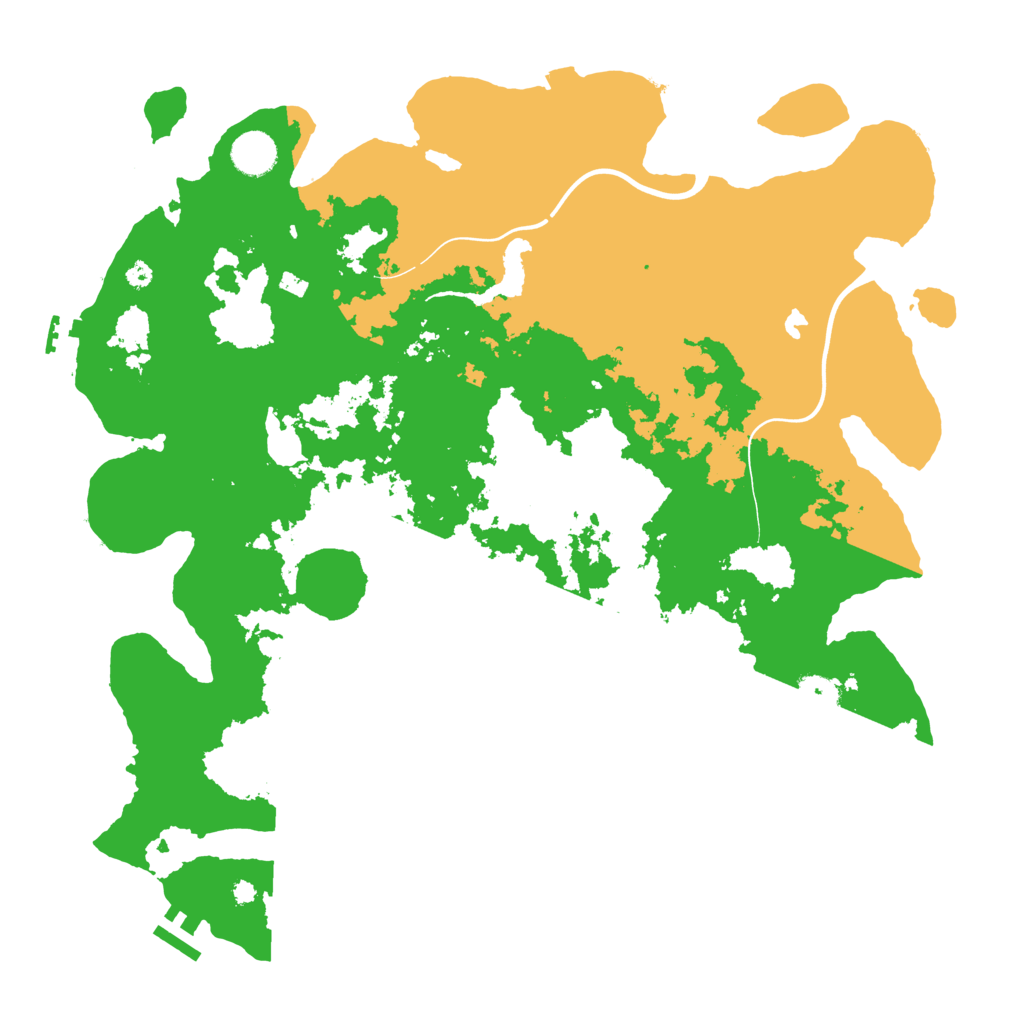 Biome Rust Map: Procedural Map, Size: 4000, Seed: 1142434584