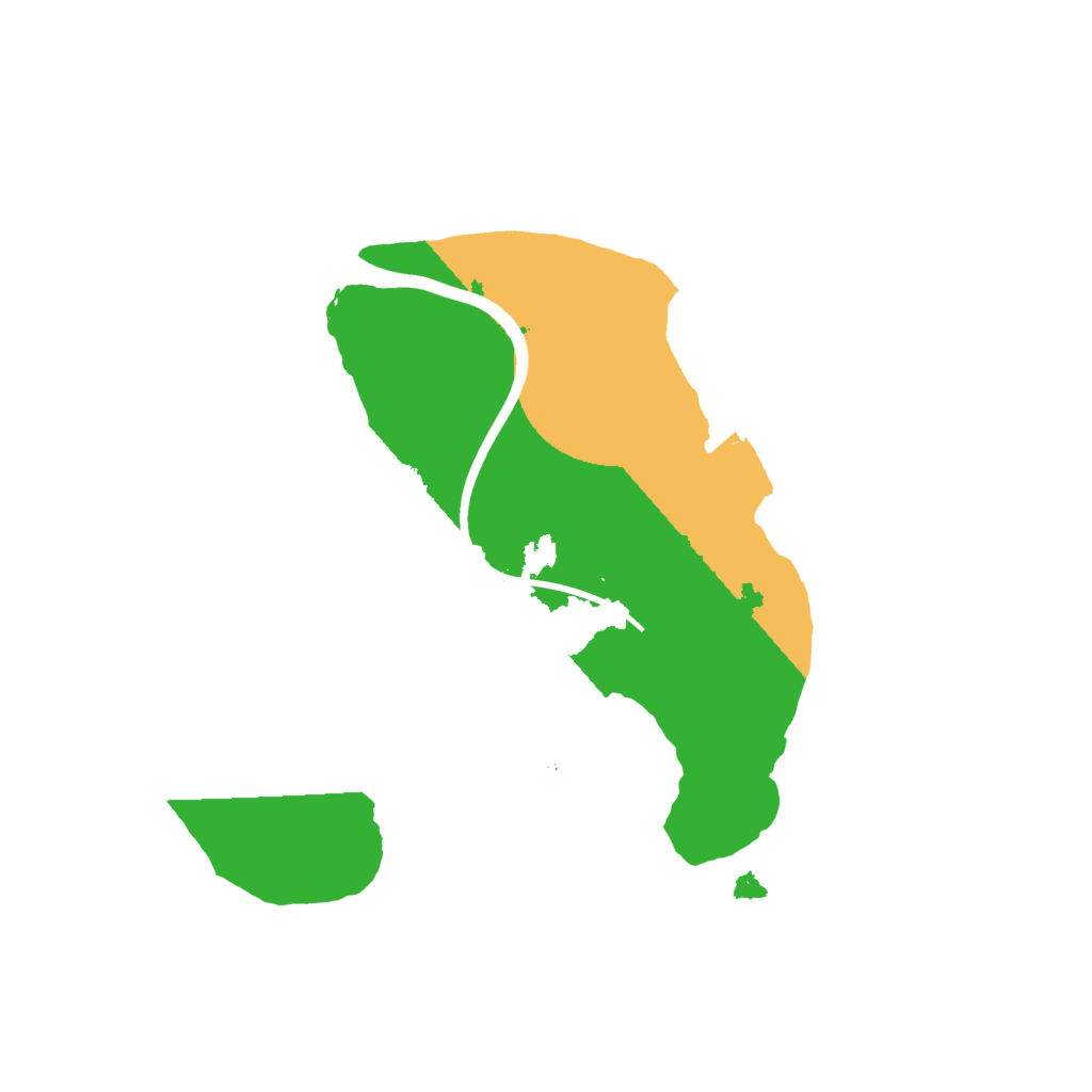 Biome Rust Map: Procedural Map, Size: 1800, Seed: 397538628