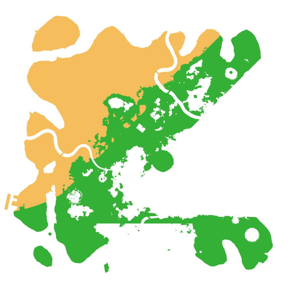 Biome Rust Map: Procedural Map, Size: 3750, Seed: 1631659648