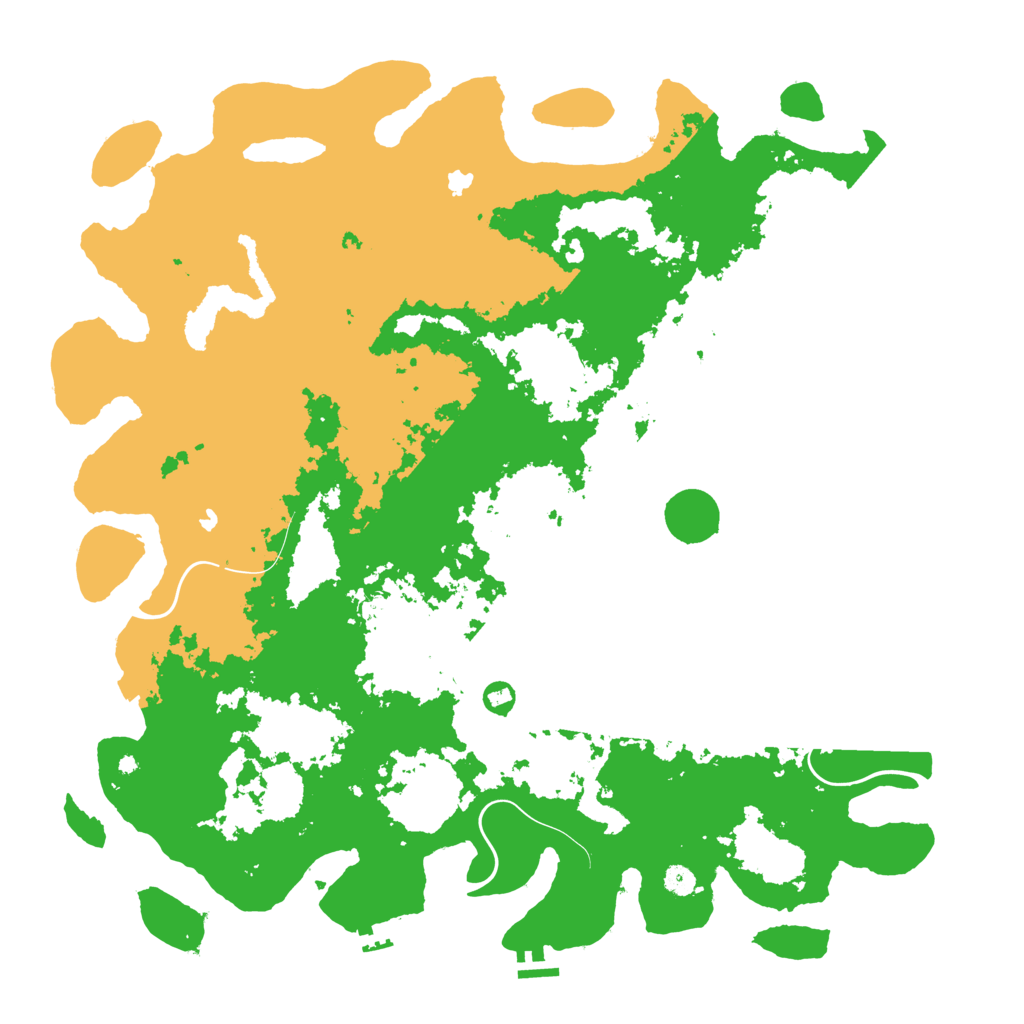 Biome Rust Map: Procedural Map, Size: 5000, Seed: 1912311248