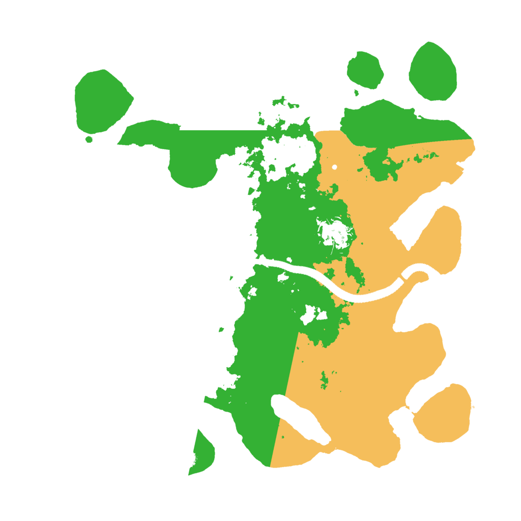 Biome Rust Map: Procedural Map, Size: 3000, Seed: 218759