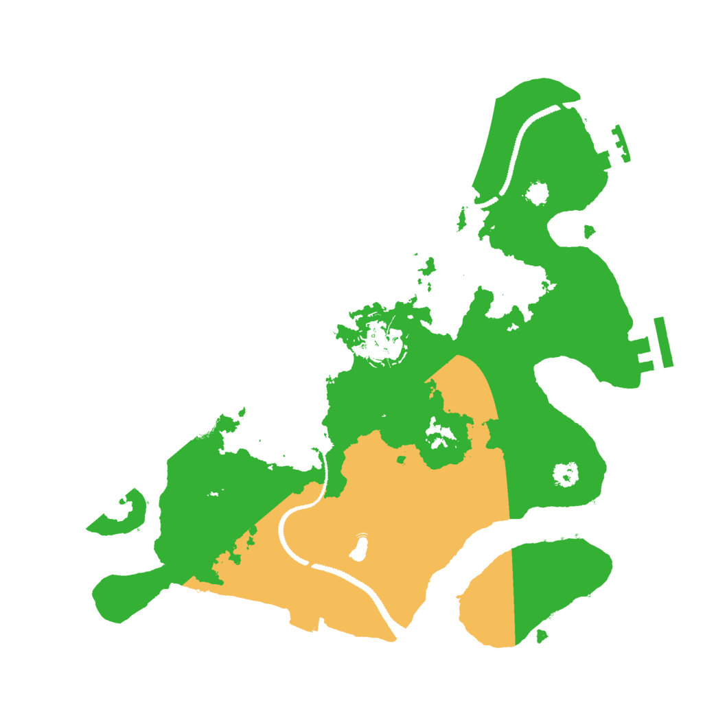 Biome Rust Map: Procedural Map, Size: 2800, Seed: 12347751