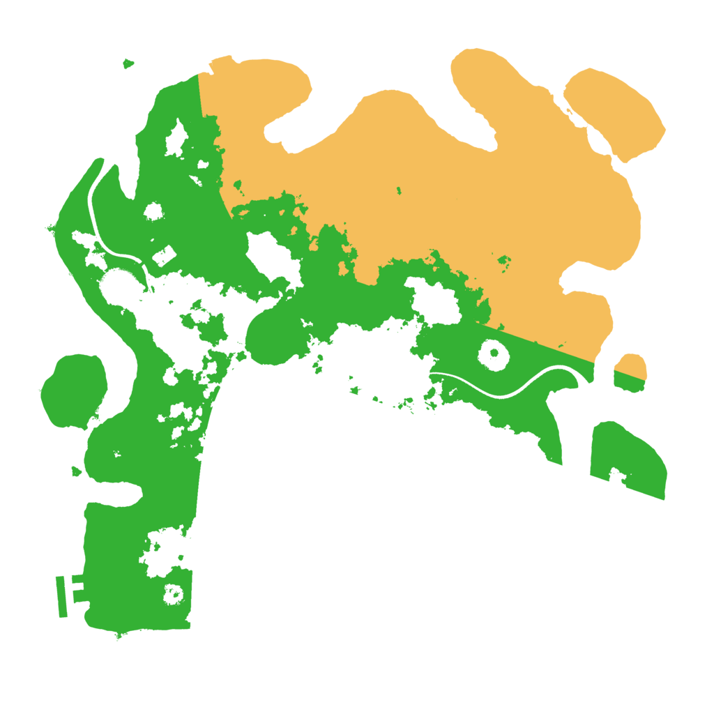 Biome Rust Map: Procedural Map, Size: 3500, Seed: 1503475576