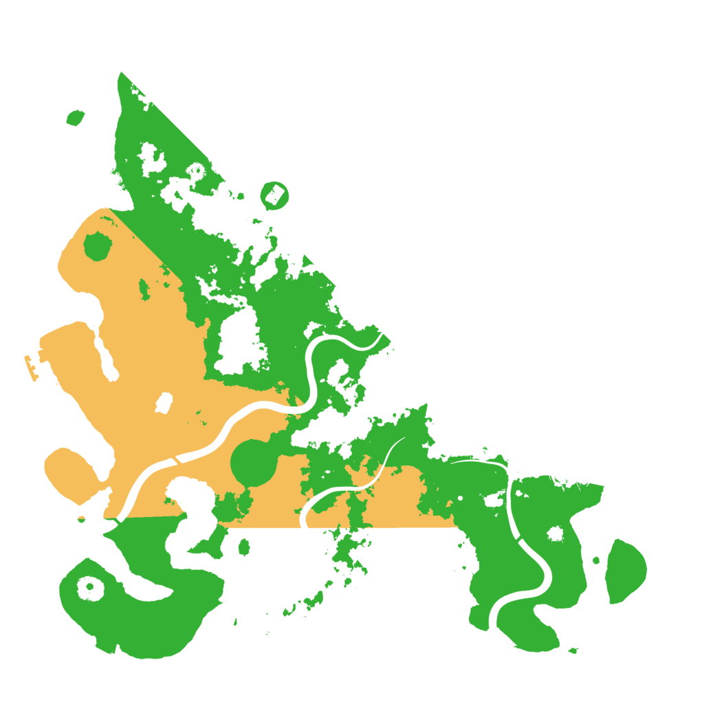 Biome Rust Map: Procedural Map, Size: 4000, Seed: 681523670