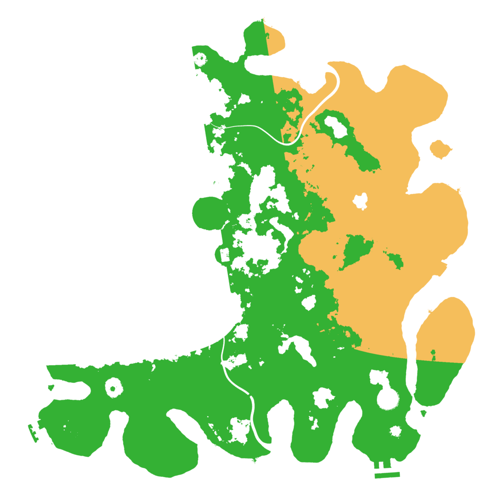 Biome Rust Map: Procedural Map, Size: 4000, Seed: 1530342753