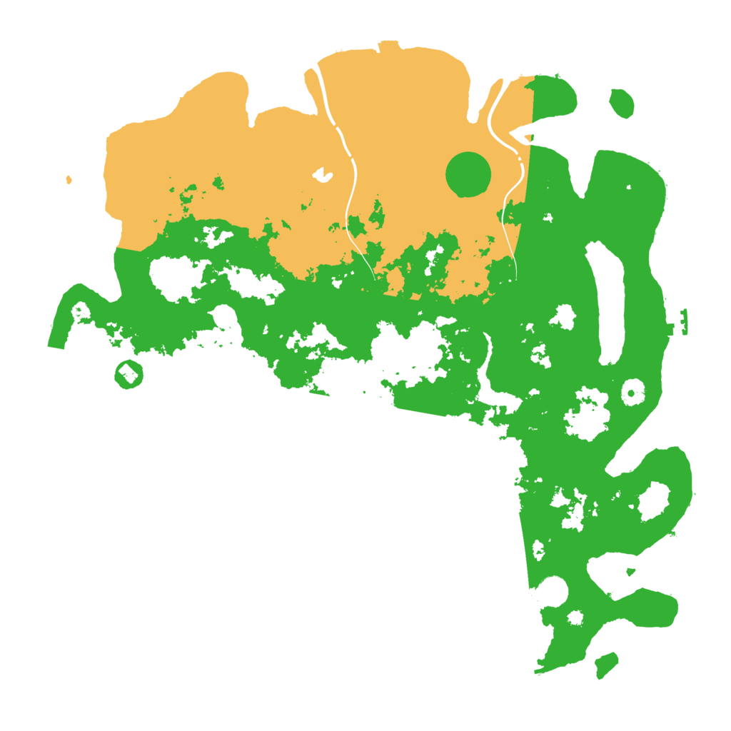 Biome Rust Map: Procedural Map, Size: 4250, Seed: 231332178