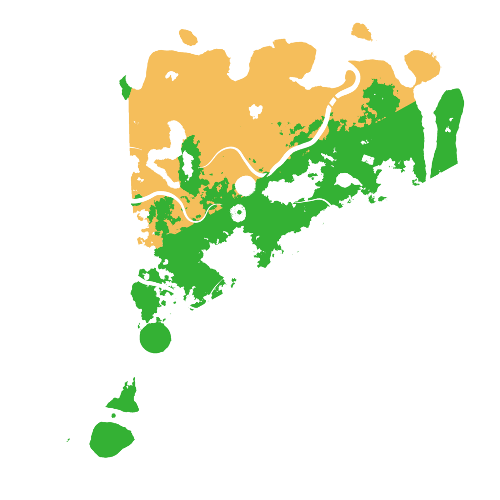 Biome Rust Map: Procedural Map, Size: 4500, Seed: 652604314