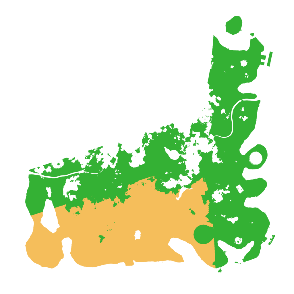 Biome Rust Map: Procedural Map, Size: 4000, Seed: 382113745