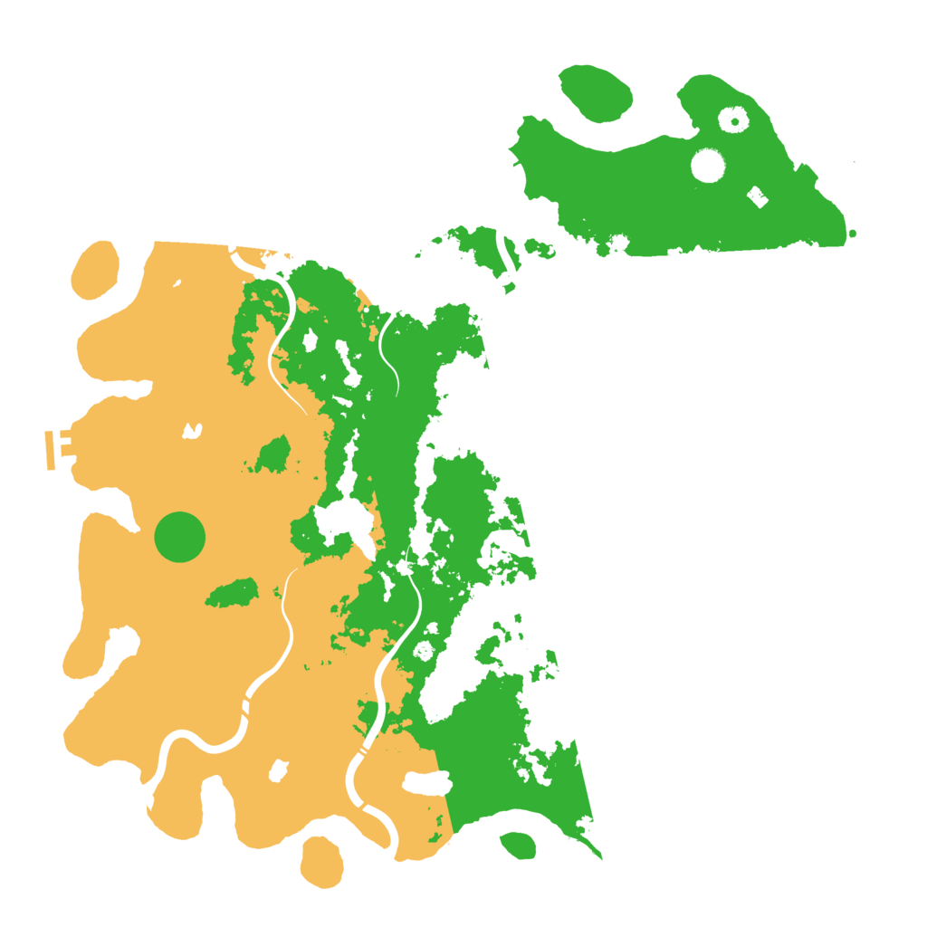 Biome Rust Map: Procedural Map, Size: 4800, Seed: 1487127484