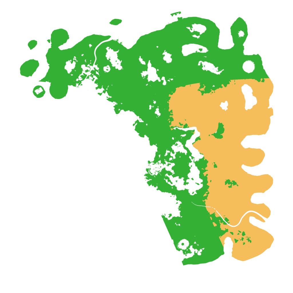 Biome Rust Map: Procedural Map, Size: 4250, Seed: 202341012