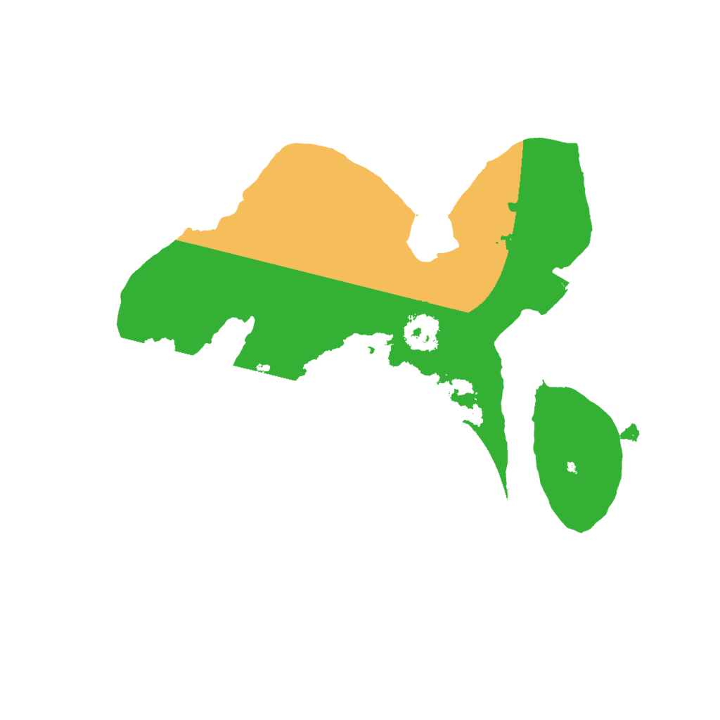 Biome Rust Map: Procedural Map, Size: 2000, Seed: 85720386