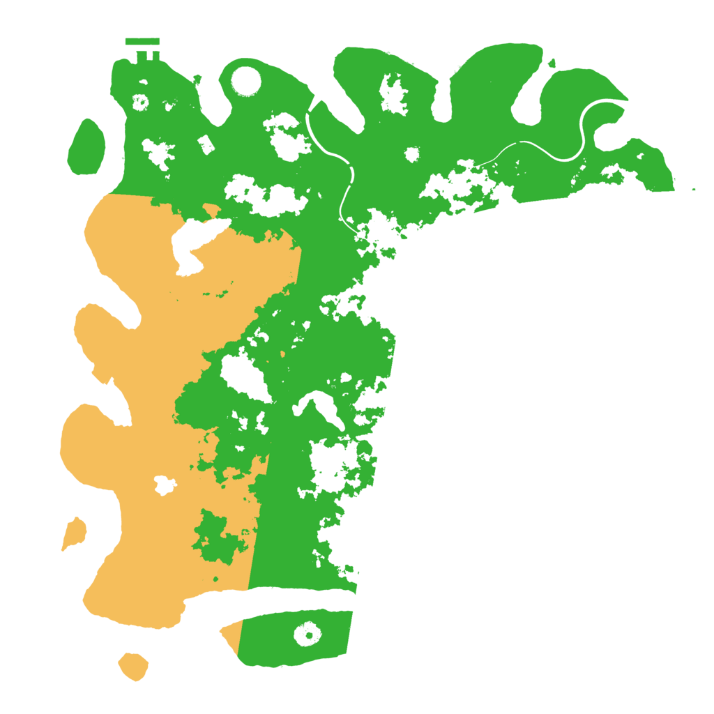 Biome Rust Map: Procedural Map, Size: 4250, Seed: 3875120