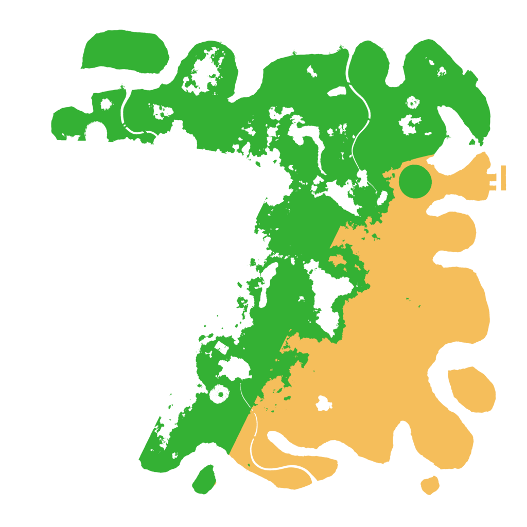Biome Rust Map: Procedural Map, Size: 4250, Seed: 126668501