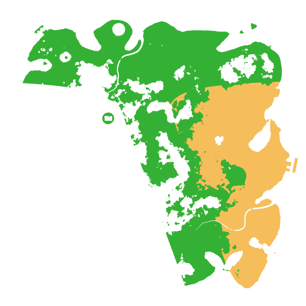 Biome Rust Map: Procedural Map, Size: 4250, Seed: 211124