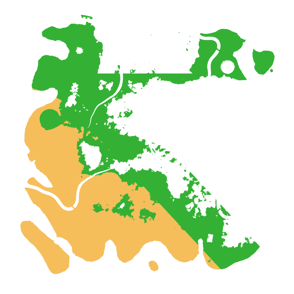 Biome Rust Map: Procedural Map, Size: 3850, Seed: 3590