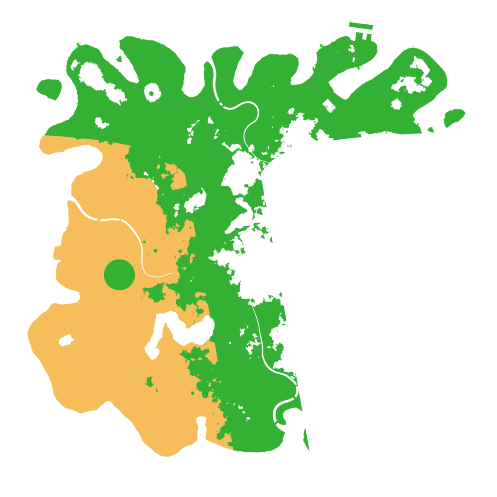 Biome Rust Map: Procedural Map, Size: 4250, Seed: 1222554110