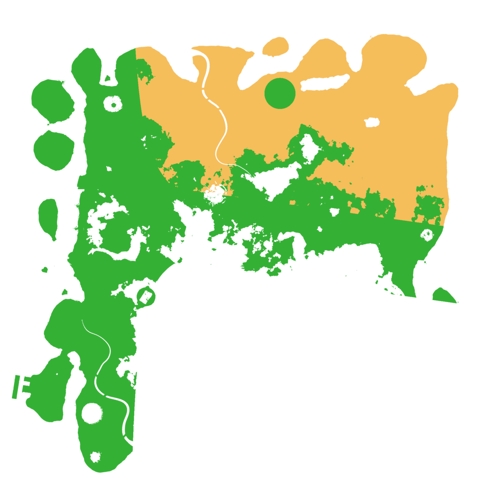 Biome Rust Map: Procedural Map, Size: 4250, Seed: 18234