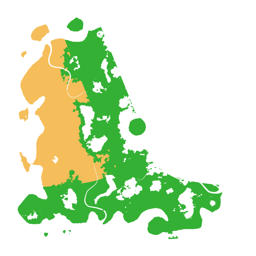 Biome Rust Map: Procedural Map, Size: 4050, Seed: 1209098350
