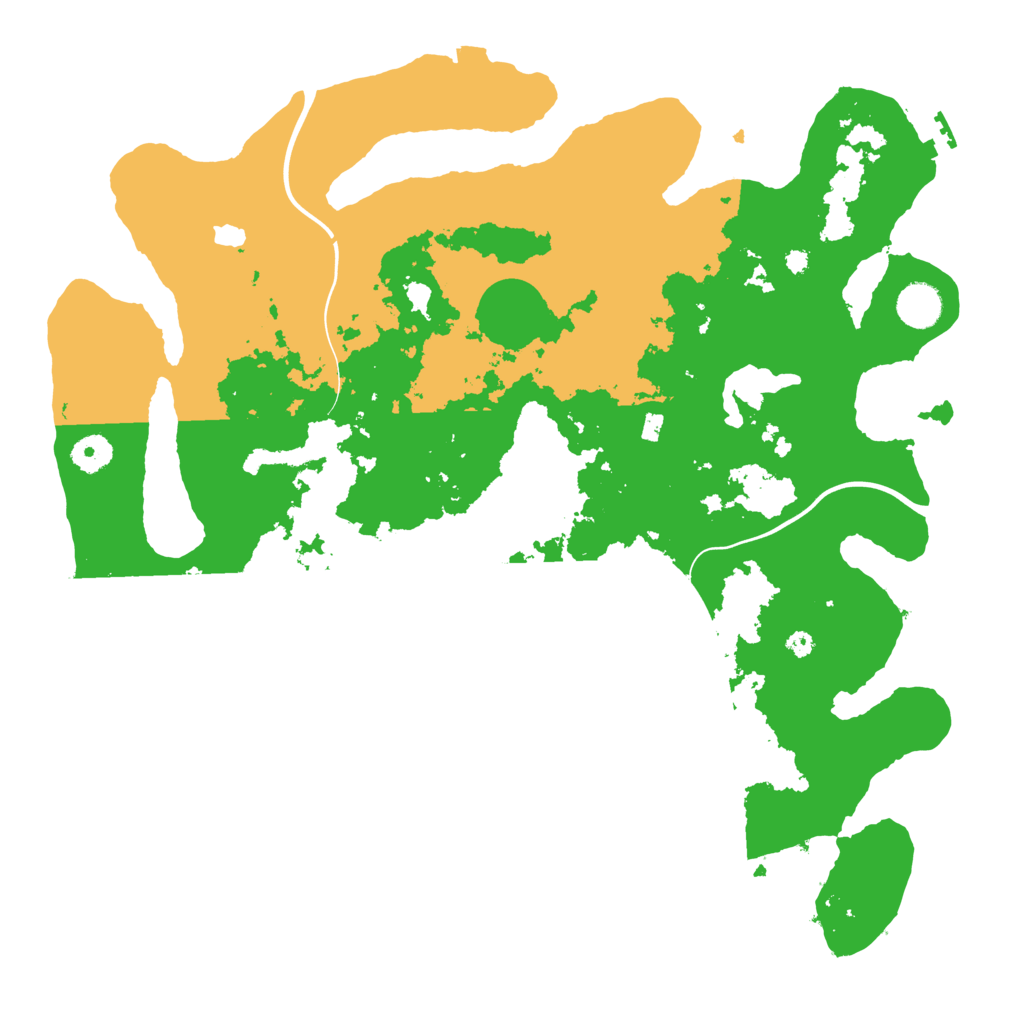 Biome Rust Map: Procedural Map, Size: 4000, Seed: 131654351