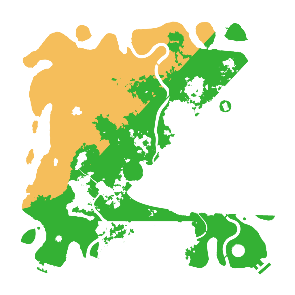 Biome Rust Map: Procedural Map, Size: 4000, Seed: 451079813