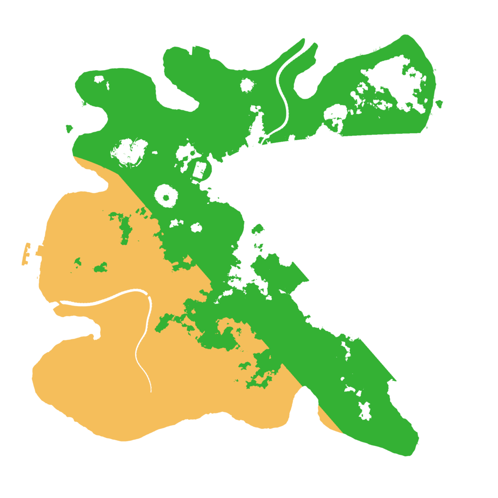 Biome Rust Map: Procedural Map, Size: 3300, Seed: 859721391