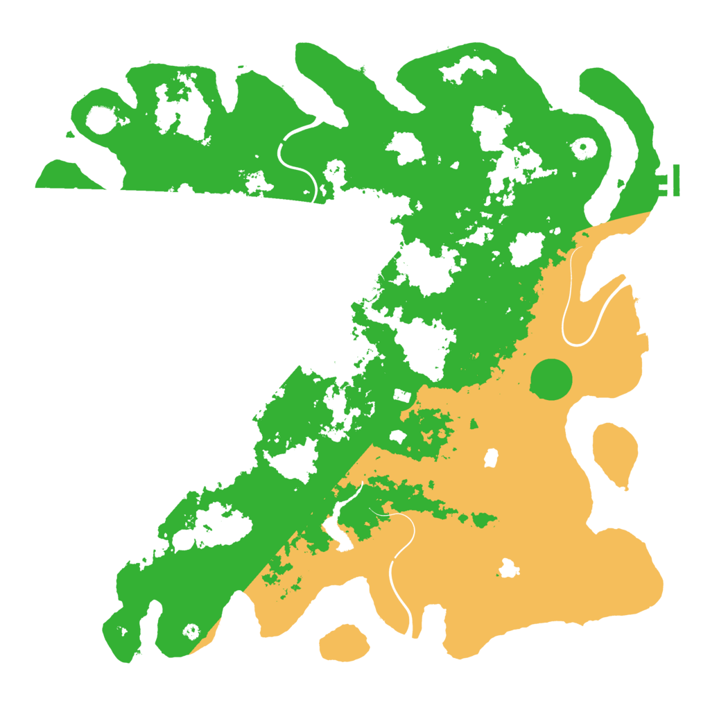 Biome Rust Map: Procedural Map, Size: 4500, Seed: 799214328