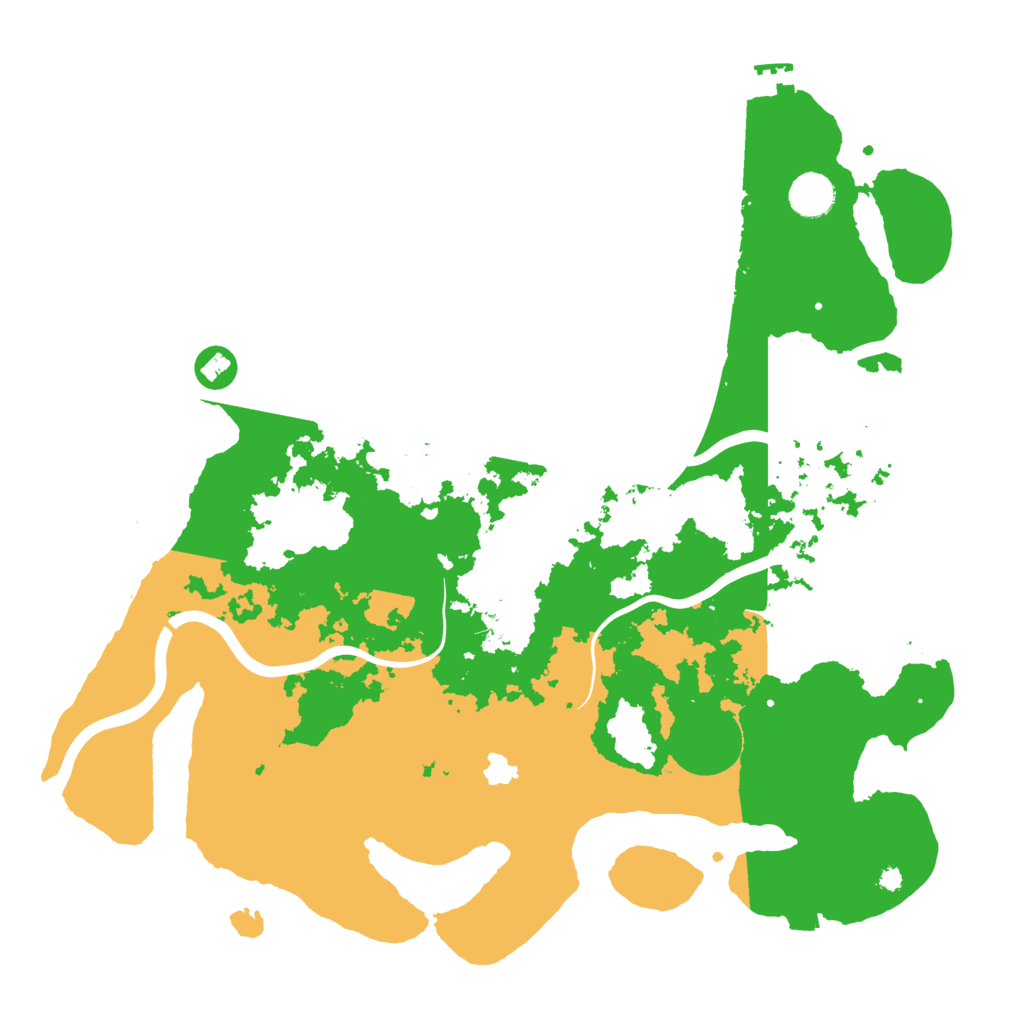 Biome Rust Map: Procedural Map, Size: 4000, Seed: 679456