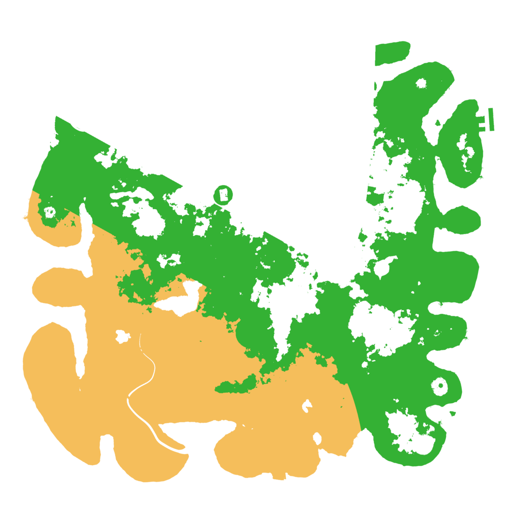 Biome Rust Map: Procedural Map, Size: 4500, Seed: 716933800