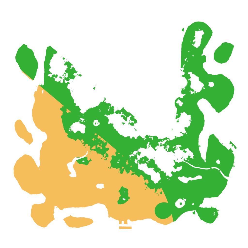 Biome Rust Map: Procedural Map, Size: 4000, Seed: 1890176677