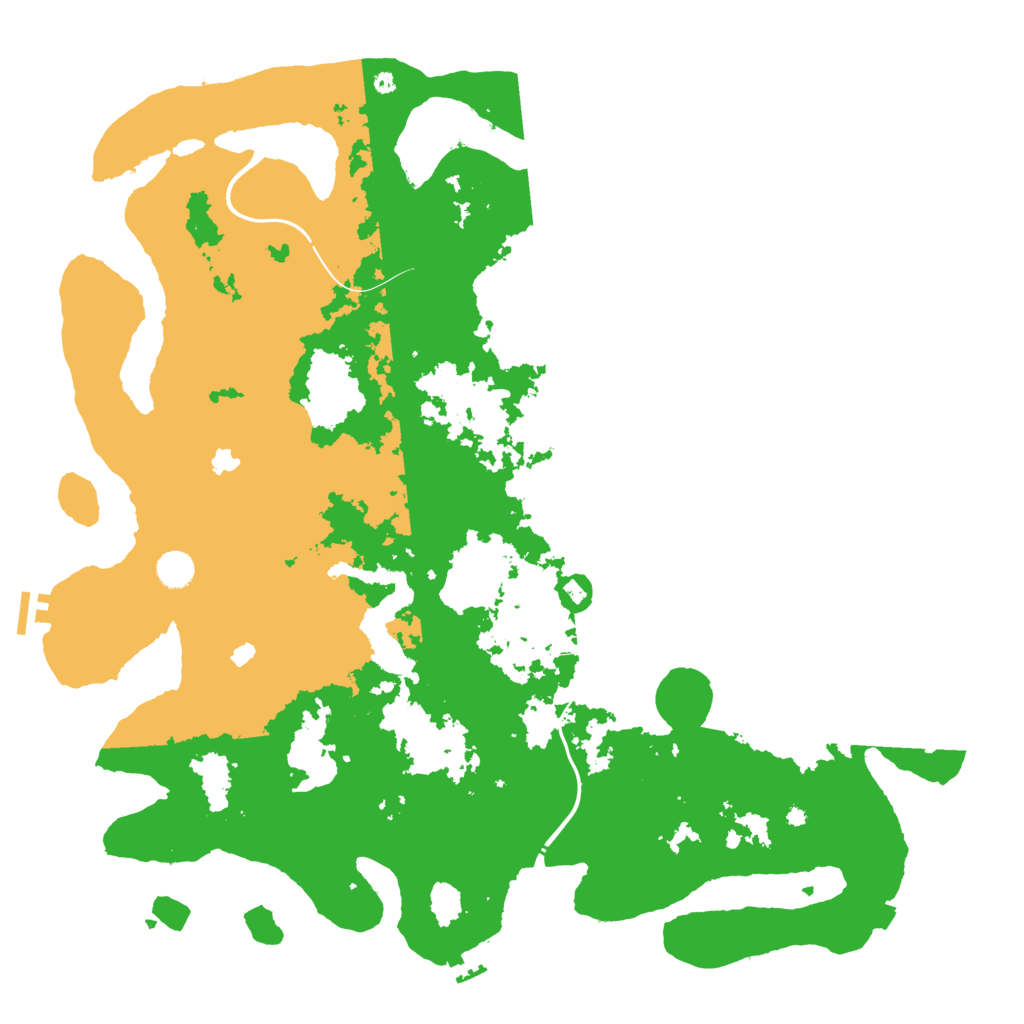 Biome Rust Map: Procedural Map, Size: 4800, Seed: 26811349