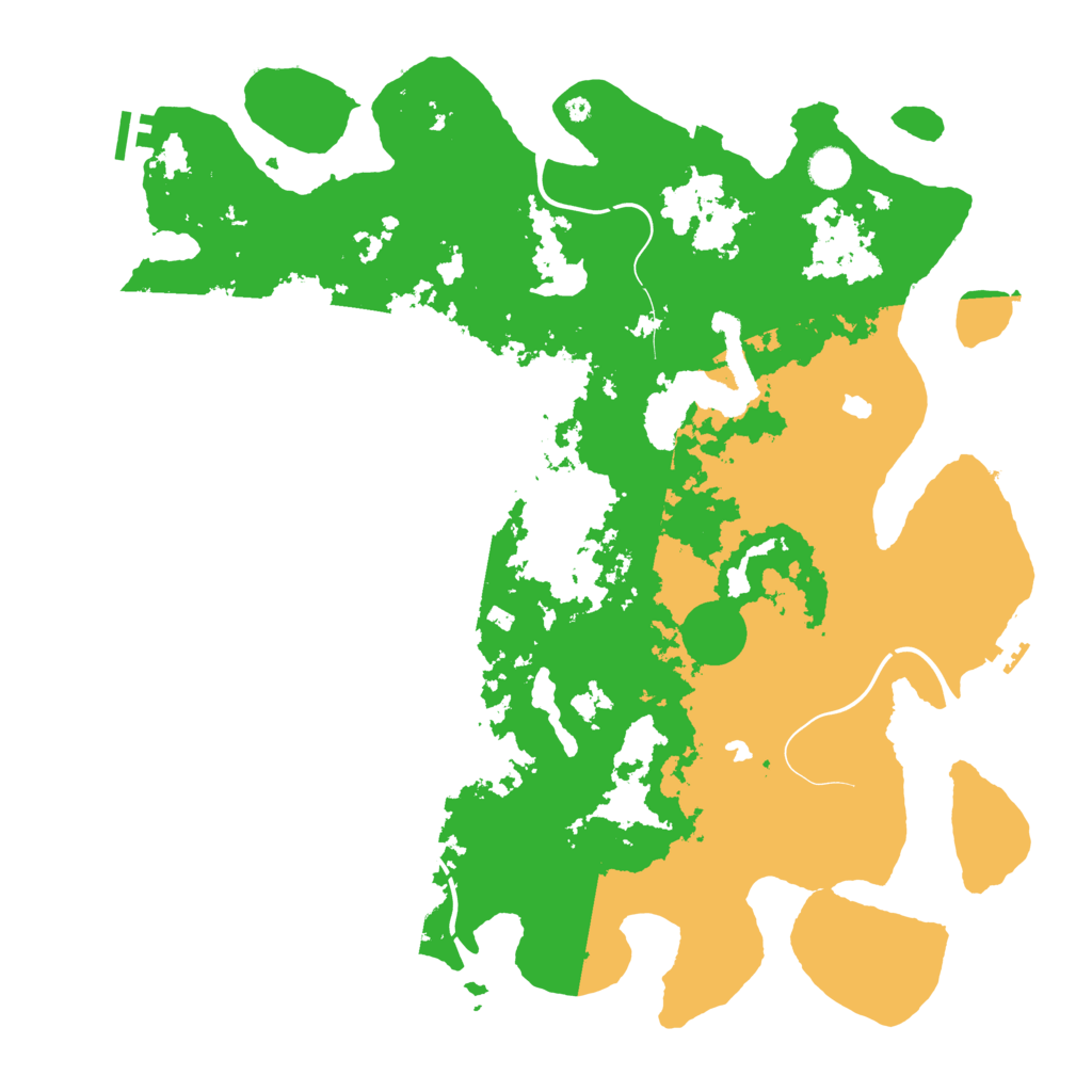 Biome Rust Map: Procedural Map, Size: 4500, Seed: 1808065190