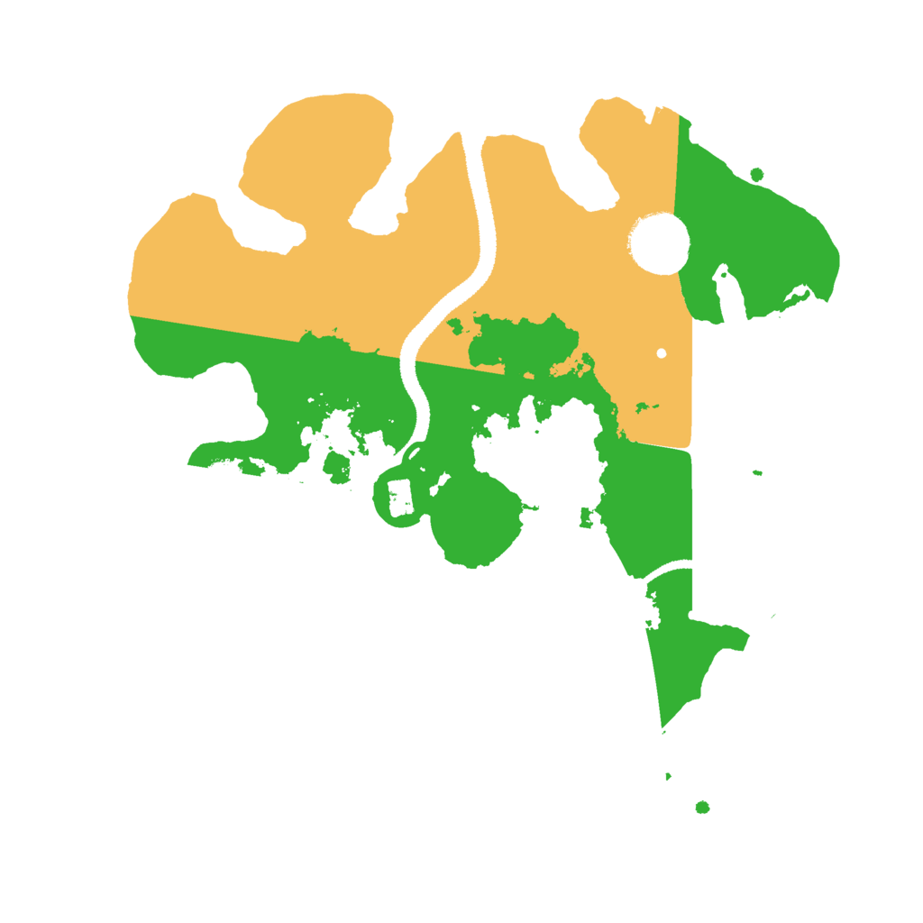 Biome Rust Map: Procedural Map, Size: 2750, Seed: 3284123