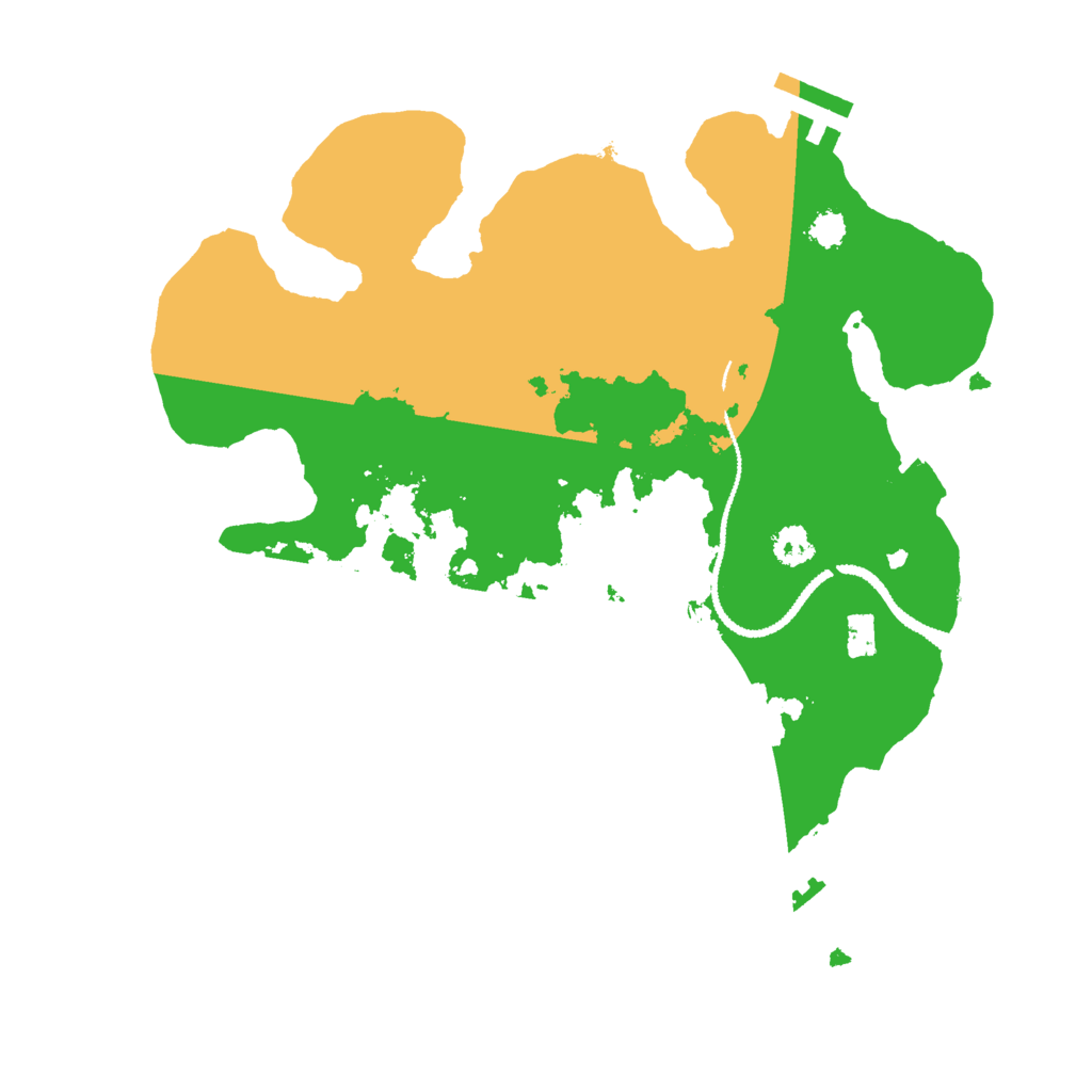 Biome Rust Map: Procedural Map, Size: 2750, Seed: 3284123