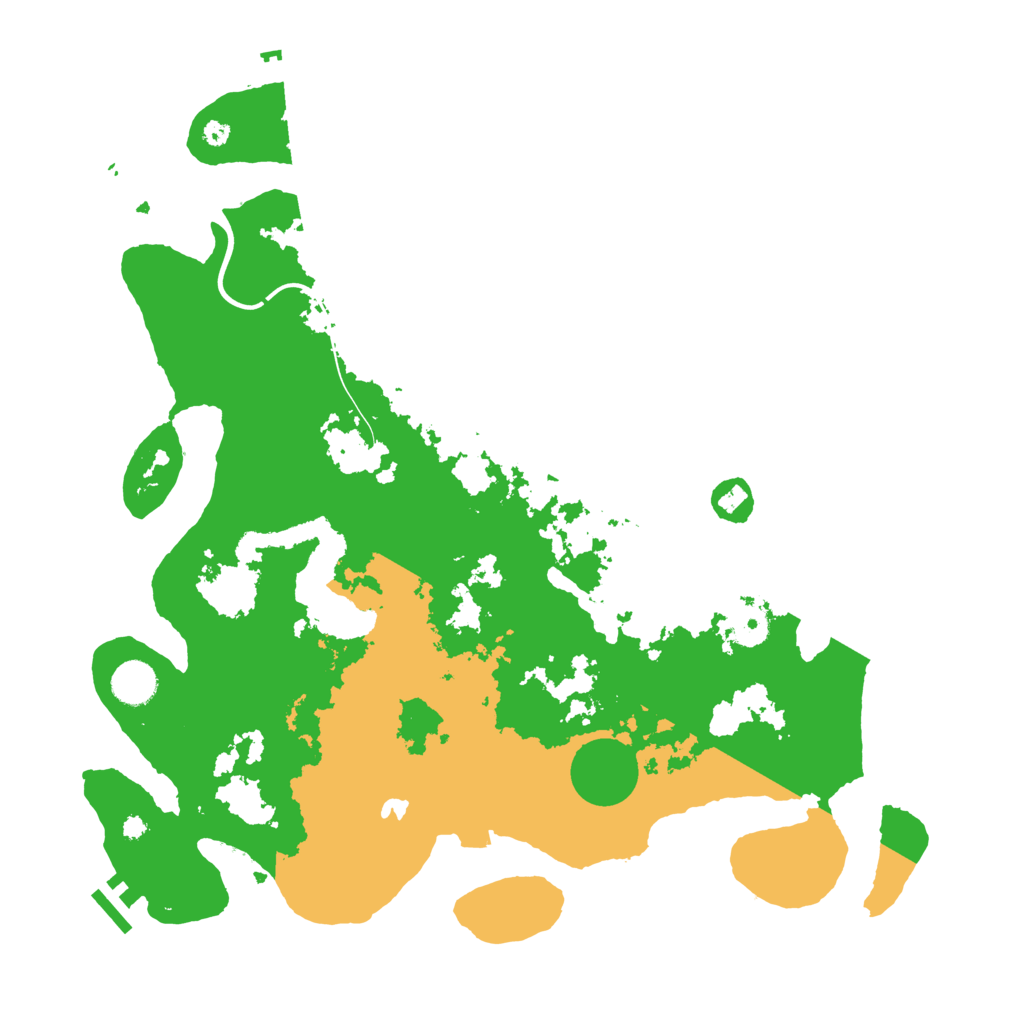 Biome Rust Map: Procedural Map, Size: 4000, Seed: 670468025