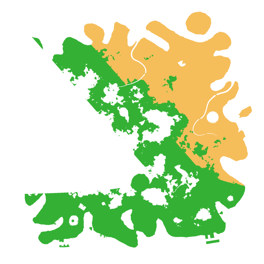 Biome Rust Map: Procedural Map, Size: 4000, Seed: 504531457