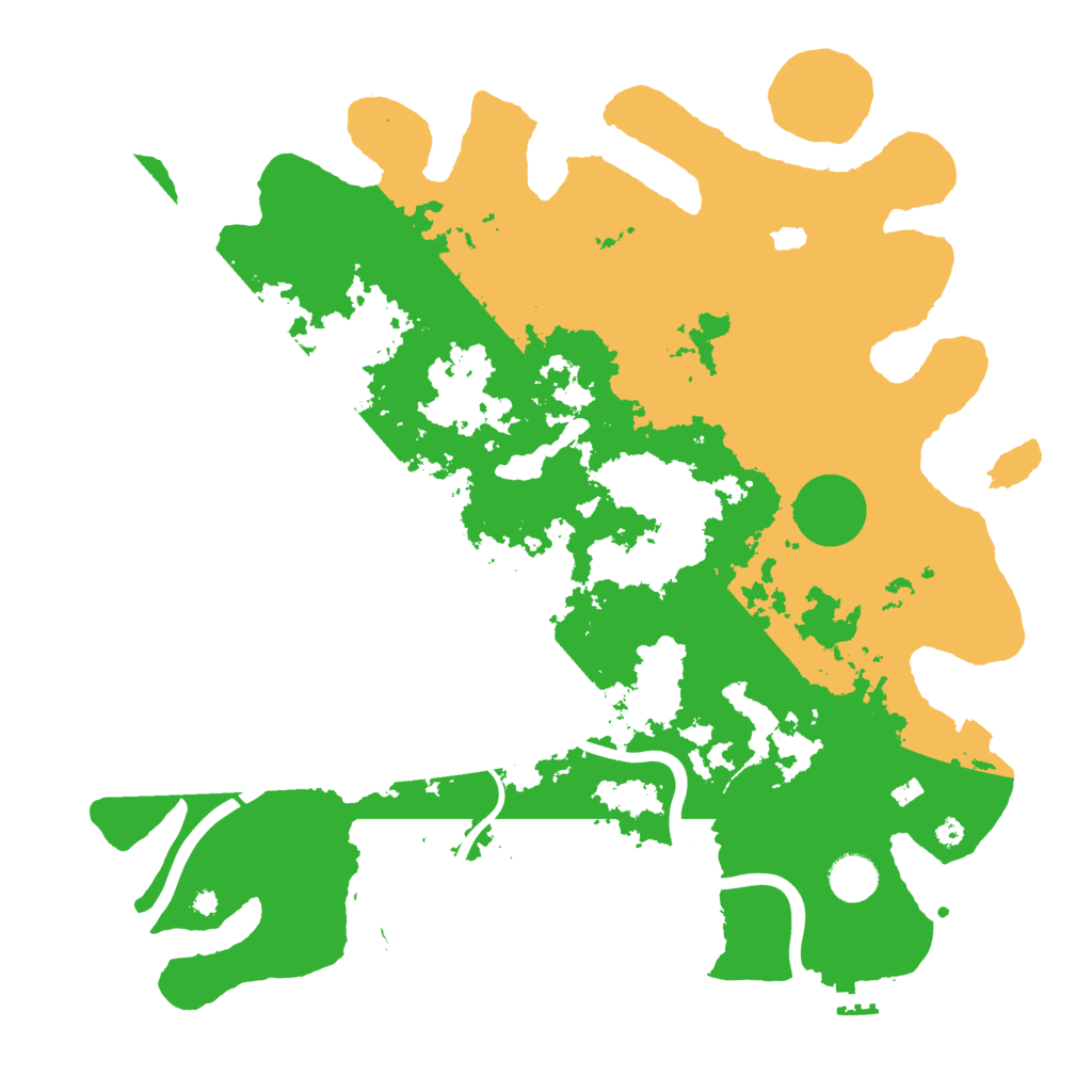 Biome Rust Map: Procedural Map, Size: 4000, Seed: 504531457