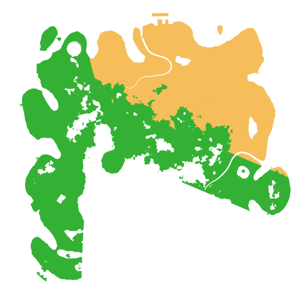 Biome Rust Map: Procedural Map, Size: 3750, Seed: 1764118632