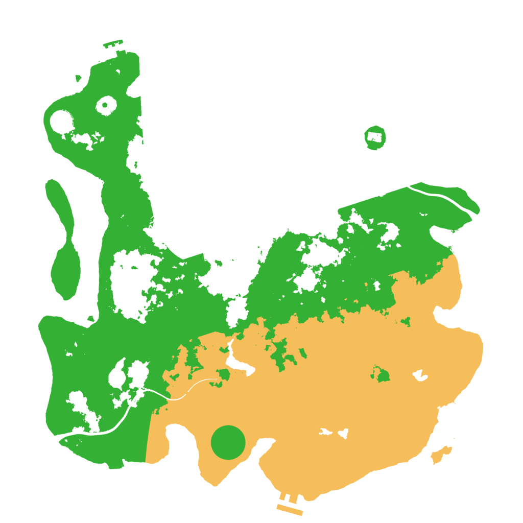 Biome Rust Map: Procedural Map, Size: 4000, Seed: 768688931